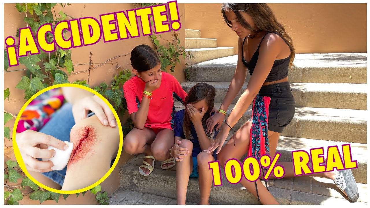 **ACCIDENTE** MARCOS TIENE Un #ACCIDENTE​​ 🚑 En EL PARQUE ACU&Aacute;TICO 100% REAL #hifamilyteam