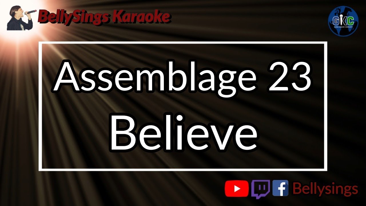 Assemblage 23 - Believe (Karaoke)