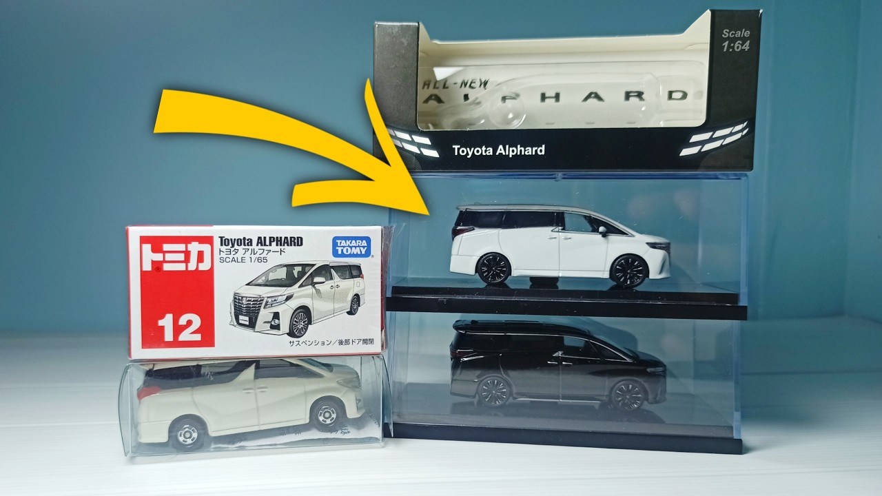 Jadi Pengen Cepat Kaya !!! Diecast 1/64 Model1 Toyota Alphard White Pearl