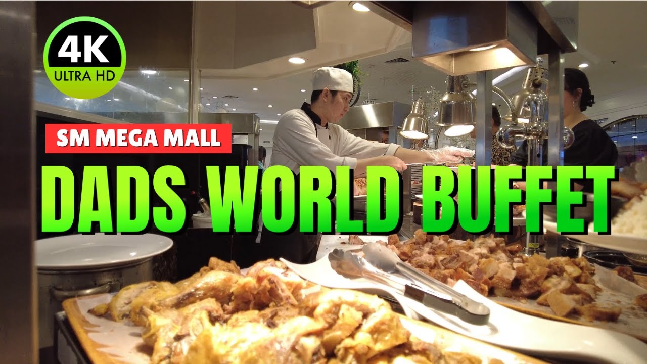 [4K] Dads World Buffet SM Megamall  Ber Month 2025 Food Tour sa Mandaluyong!