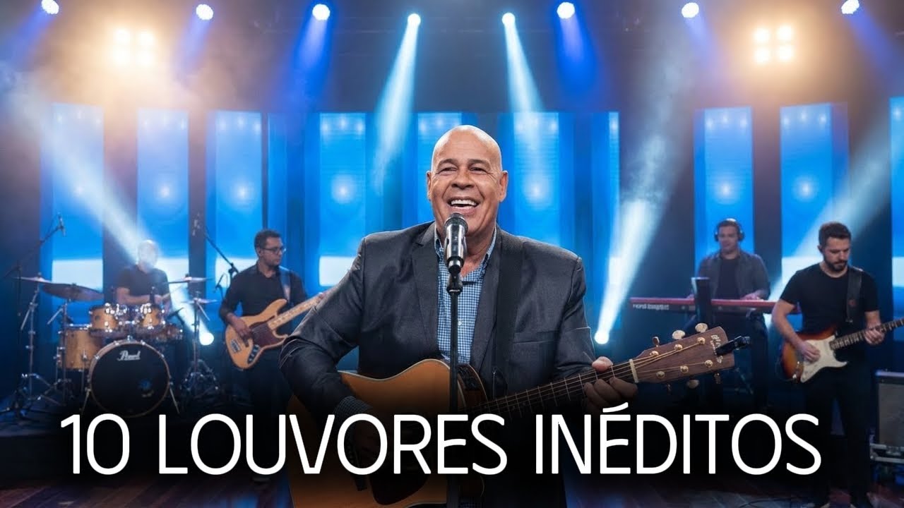 30+ LOUVORES INÉDITOS  Quando Jesus Estendeu a Sua Mão  🌿 Louvor Suave que Renova a Fé e a Esperança