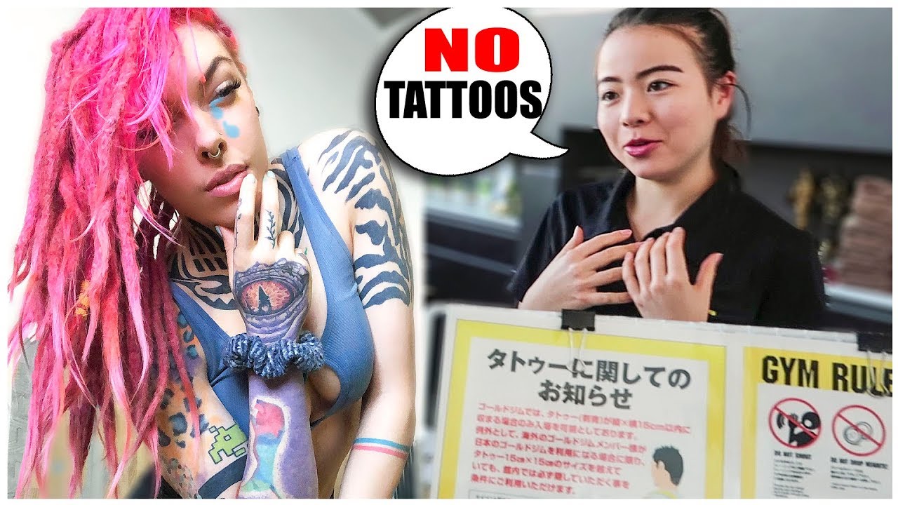 My Tattoos Were BANNED In JAPAN Gym