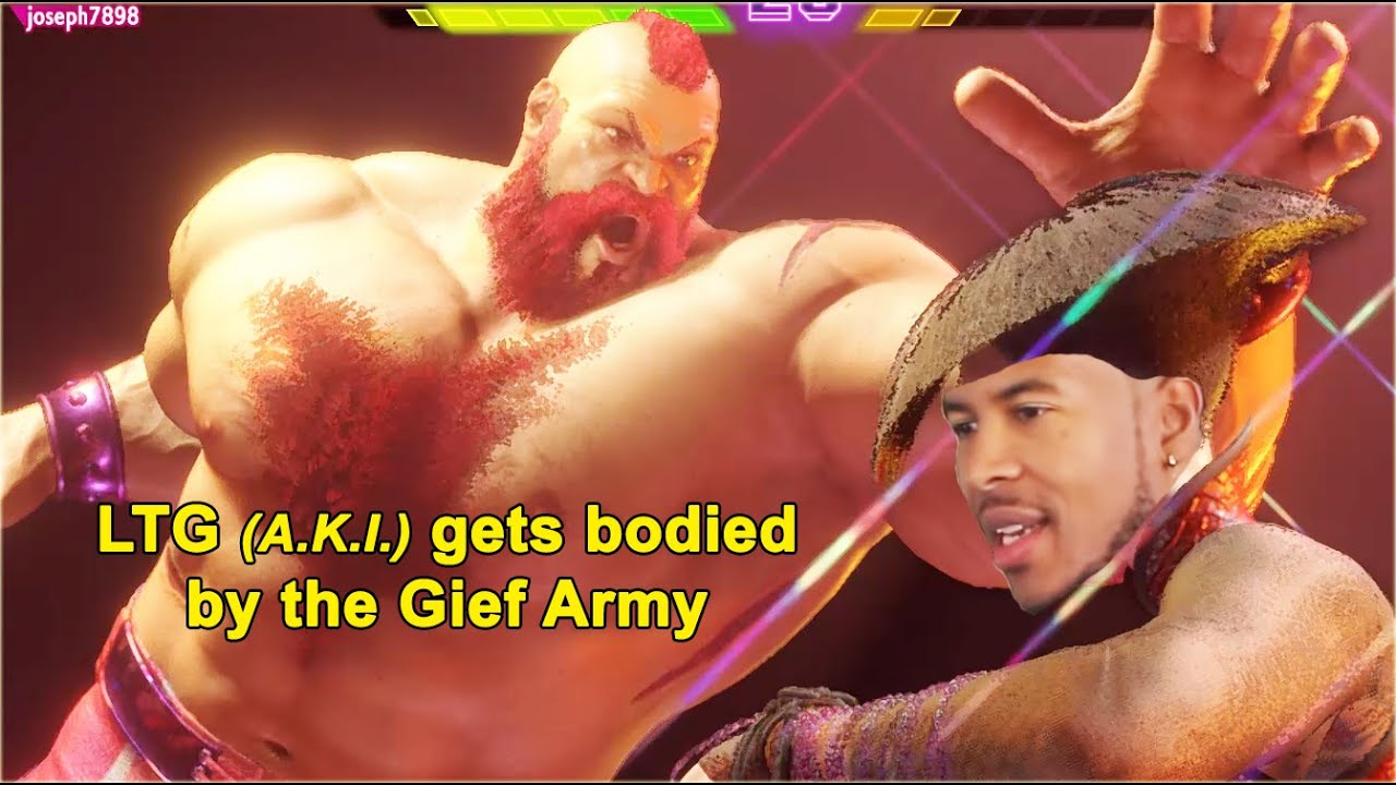 Street Fighter 6 — LTG Low Tier God (A.K.I.) убит армией Гифа