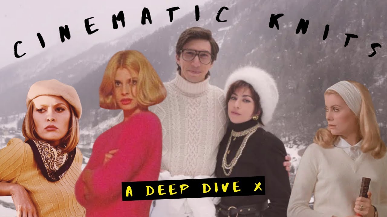 iconic knitwear in films: a deep dive nobody asked for. 