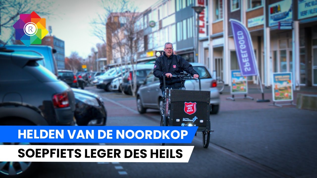 Helden van de Noordkop - Vrijwilliger Soepfiets Leger des Heils (Aflevering 2)