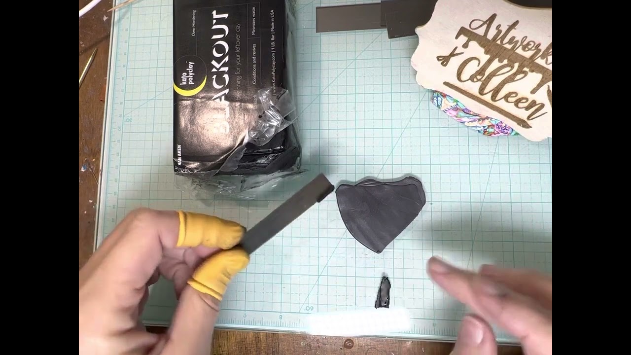 Mind blown with blackout clay @ArtworkByColleen