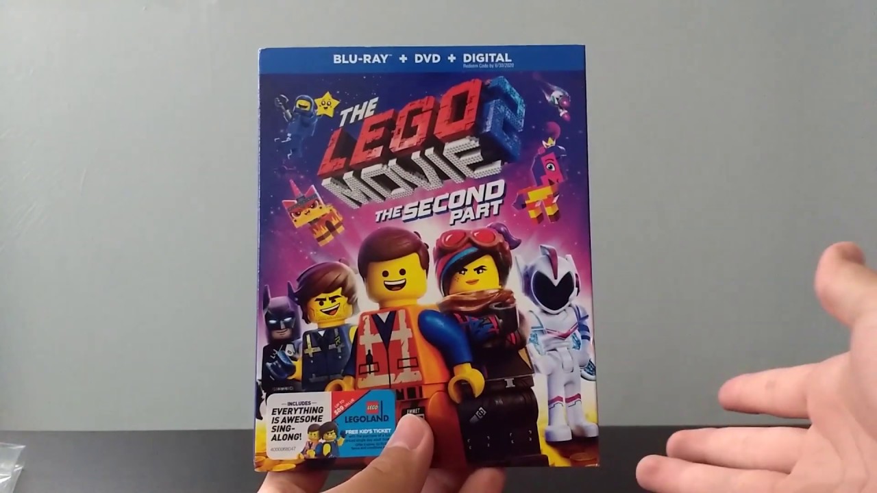 The Lego Movie 2: The Second Part Blu-ray Unboxing (One-Shot)