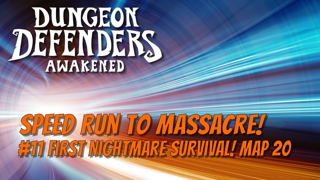 DDA - Speed Run to Massacre! #11 Map 20 First NM Survival!