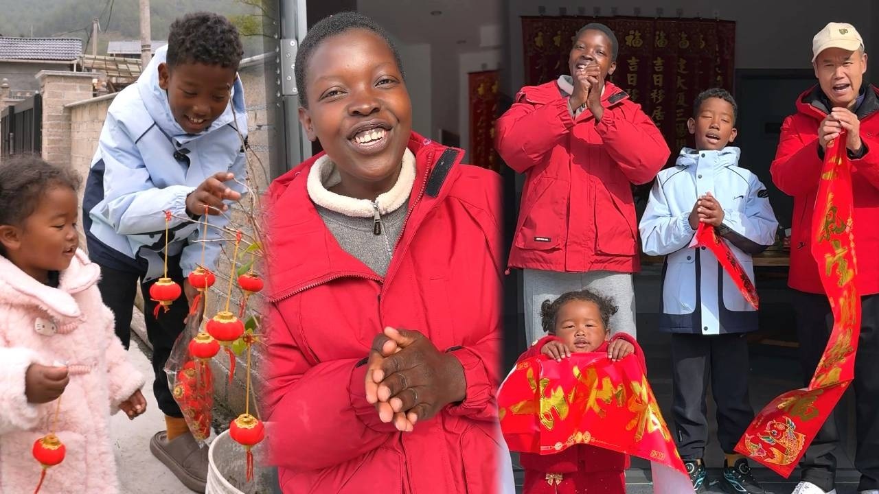 African Wife's First Chinese New Year in our NEW House! 🏠 Dreams Come True!(