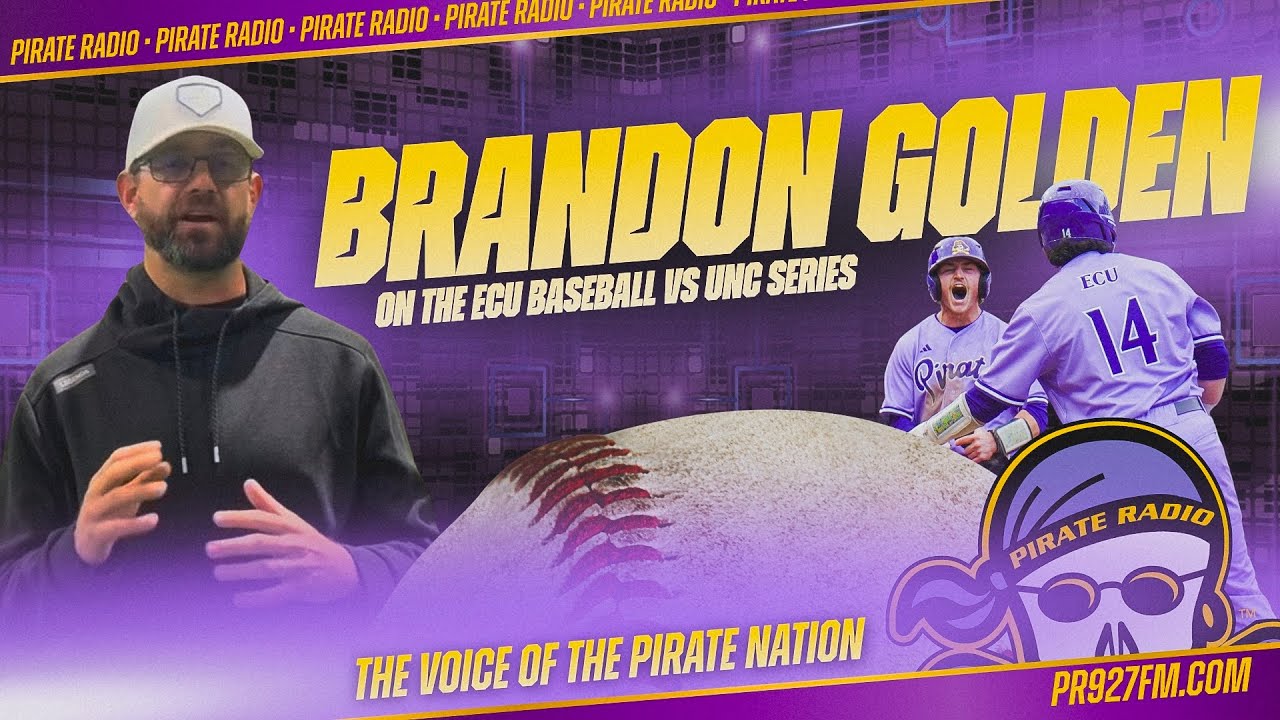 Brandon Golden on the ECU/UNC series and preventing injuries in baseball