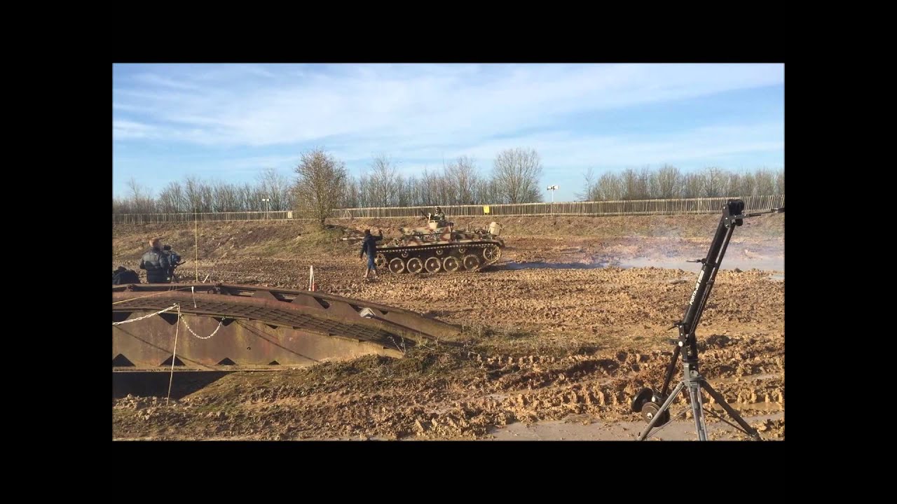Helga the Stug replica on location