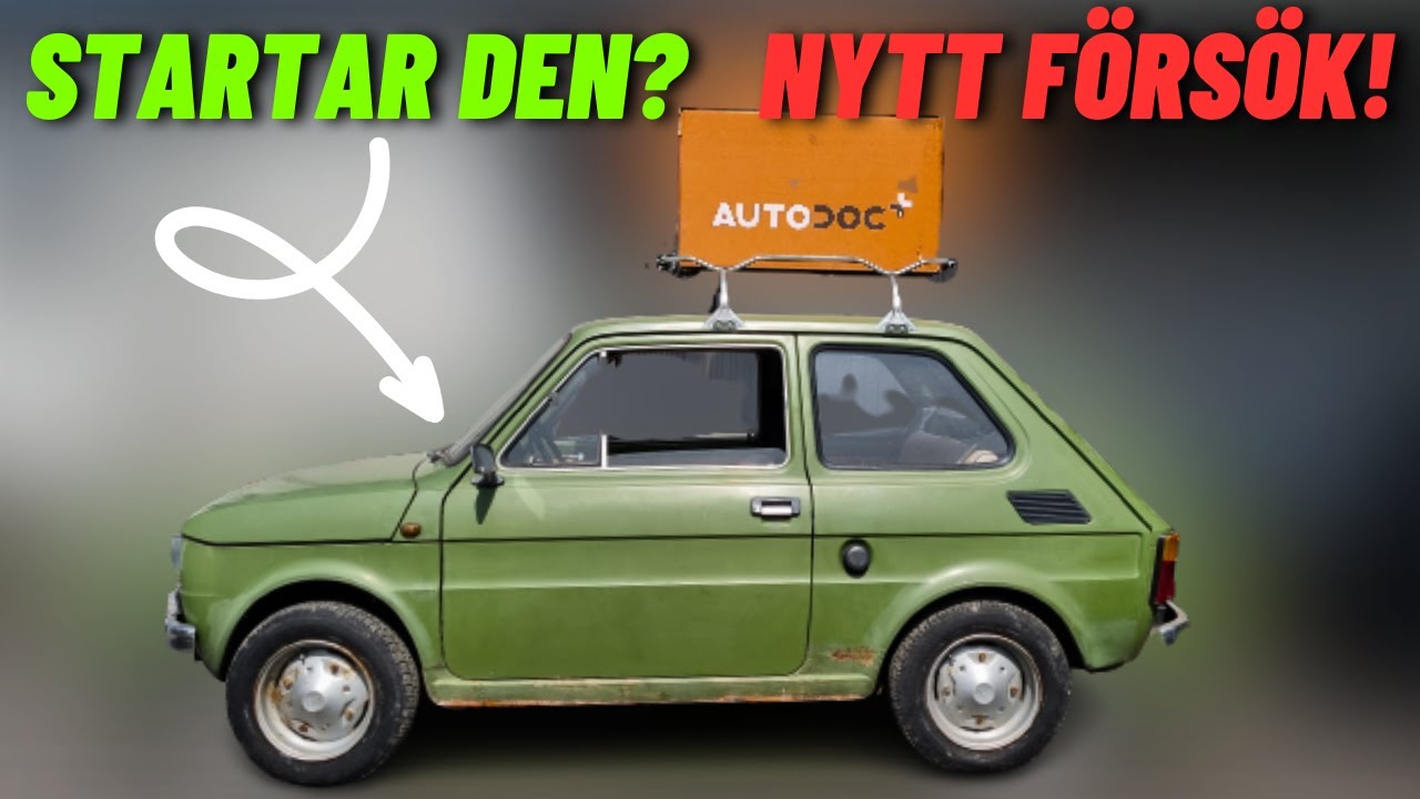 STARTAR DEN? Vi ger den lite kärlek och hoppas på det bästa. Försök nummer 2. 🔧🔩