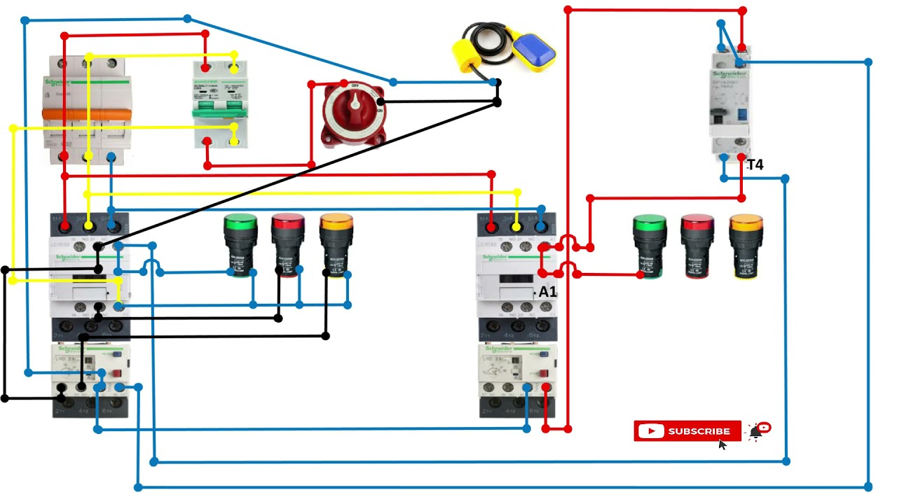 DUAL PUMP MOTOR AUTOMATIC ON/OFF ALTERNATE RUN OPERATION FOR THREE PHASE MOTOR (ppt)