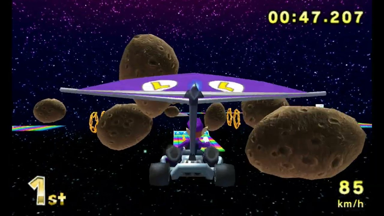 RMX Rainbow Road 1 by Luca - Mario Kart 7: Custom Track [1080p 60fps]