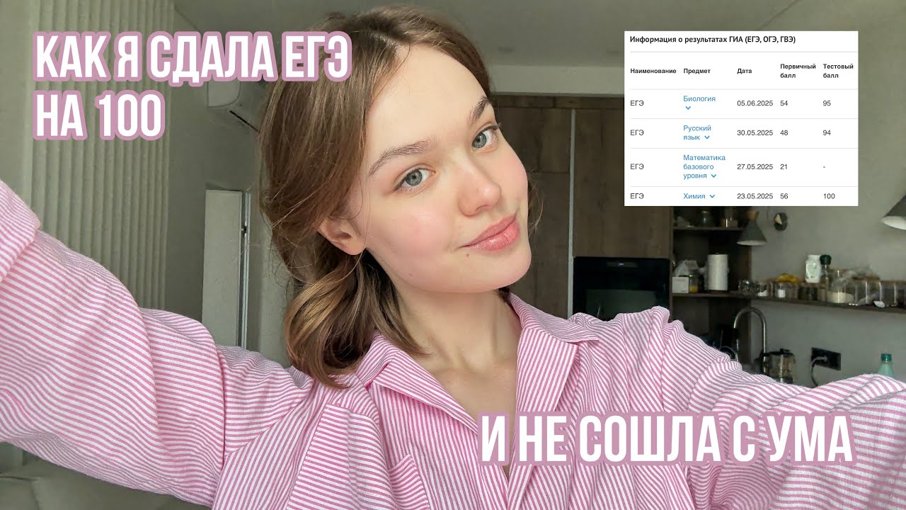 КАК Я СДАЛА ЕГЭ НА 100 | Предуниверсарий, онлайн-школы, мой опыт