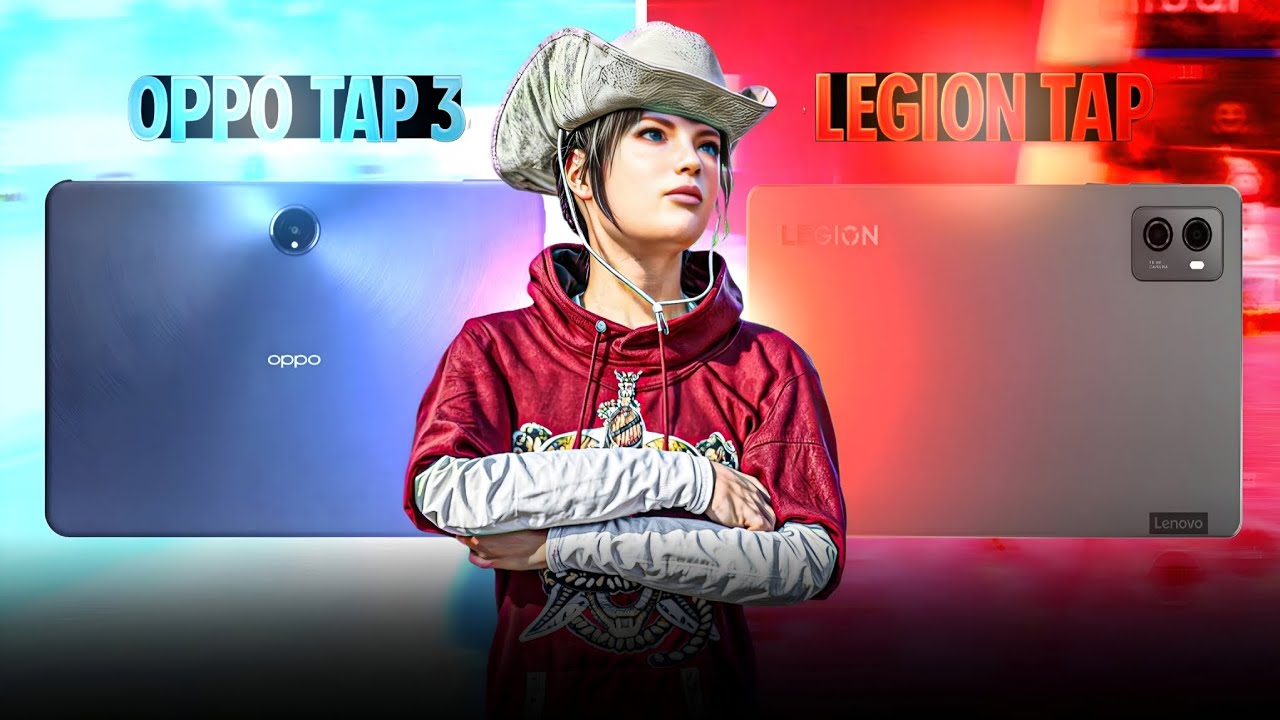 Lenovo Legion vs Oppo Tab 🔥 PUBG Gaming Comparison 2025