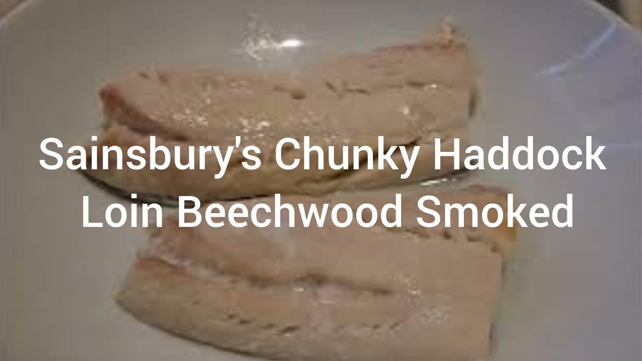 Sainsbury's Chunky Haddock Loin Beechwood Smoked