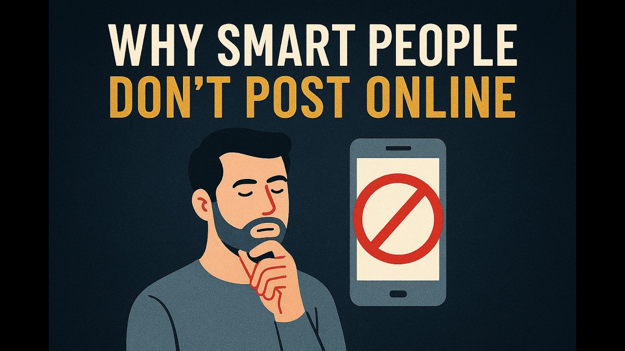 Why Smart People Hide Their Lives Online?