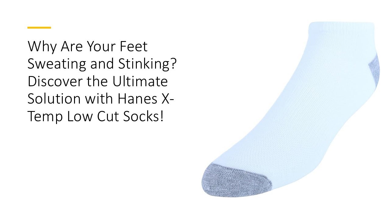 Why Are Your Feet Sweating & Stinking? Discover the Ultimate Solution w/ Hanes X-Temp Low Cut Socks!