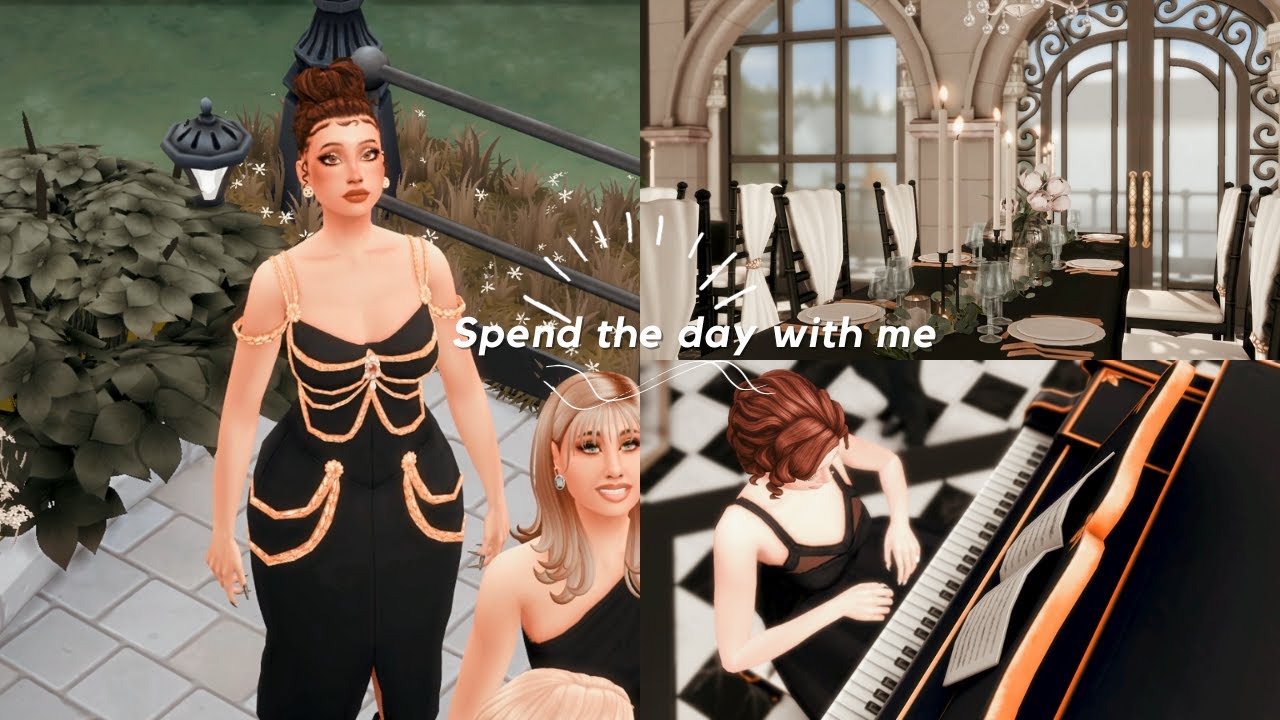 Spend the day with me | SIMS 4 VLOG: Birthday celebration