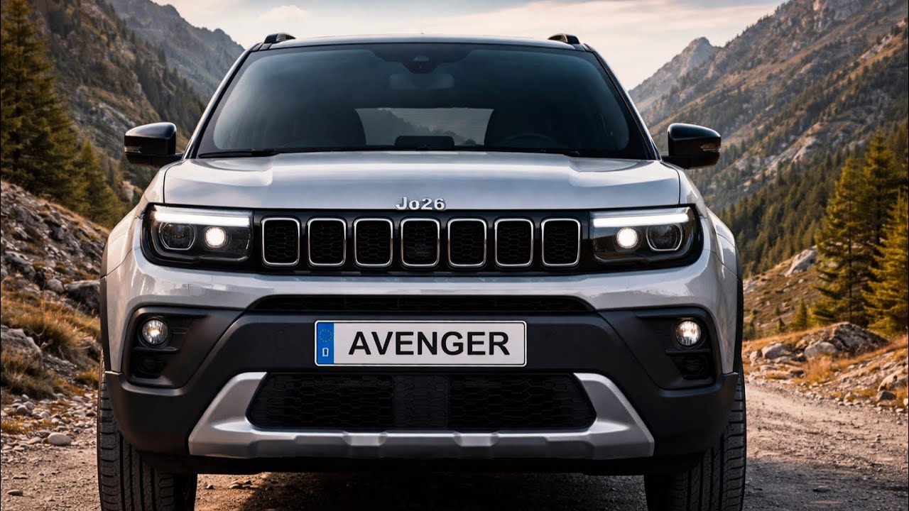 Nuova Jeep Avenger 2026 Ufficiale – Design Rivoluzionario, Interni Digitali e Versione Elettrica 