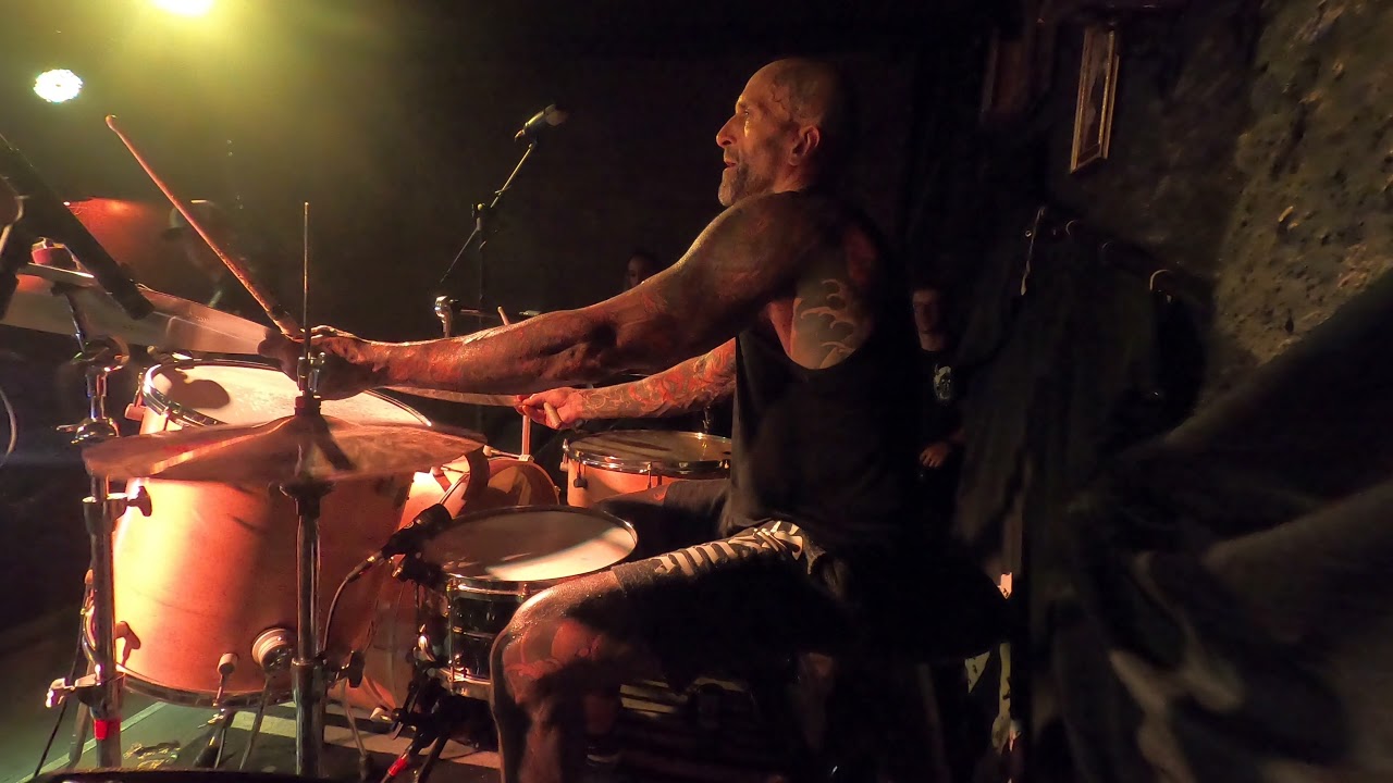 FERNANDO SCHAEFER - Destroying everything with HOSTILAND! Live Sao Paulo 12/12/2021 - 4K Drumcam