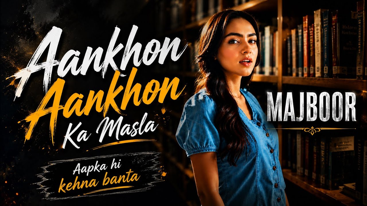 Aankhon Aankhon Ka Masla (Official Video) Sheheryar Rehan, | Ankho Ankho ka masla | New Song