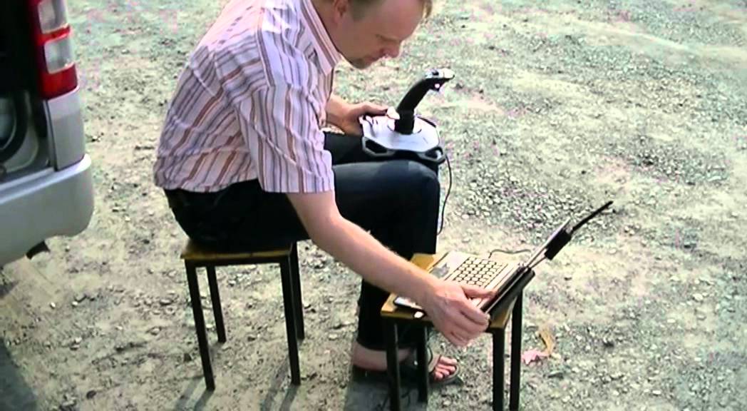jDrones ArduCopter, Joystick test fly