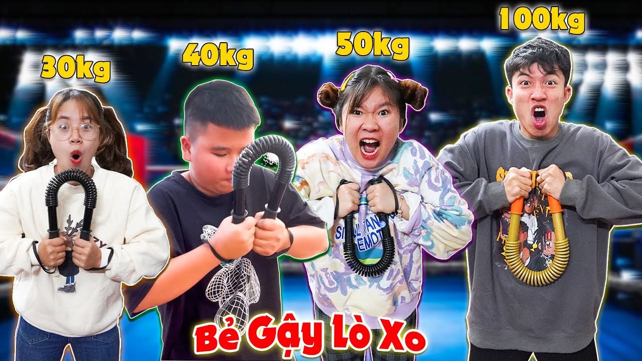 Thử Thách Ăn Đồ Ăn Vặt Theo Cấp Độ Bẻ Gậy Lò Xo | Anh Tóc Xoăn
