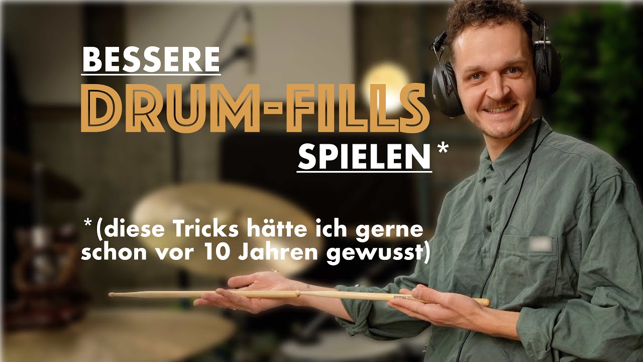 Vermeide diese drei Anfänger-Fehler bei Drum-Fills wenn du Schlagzeug spielst