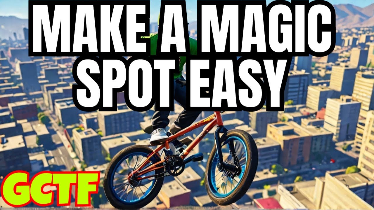 GTAV - HOW TO MAKE A MAGIC SPOT EASY 🖕🏽 MOC TO MOC 🖕🏽 - ALL CONSOLES