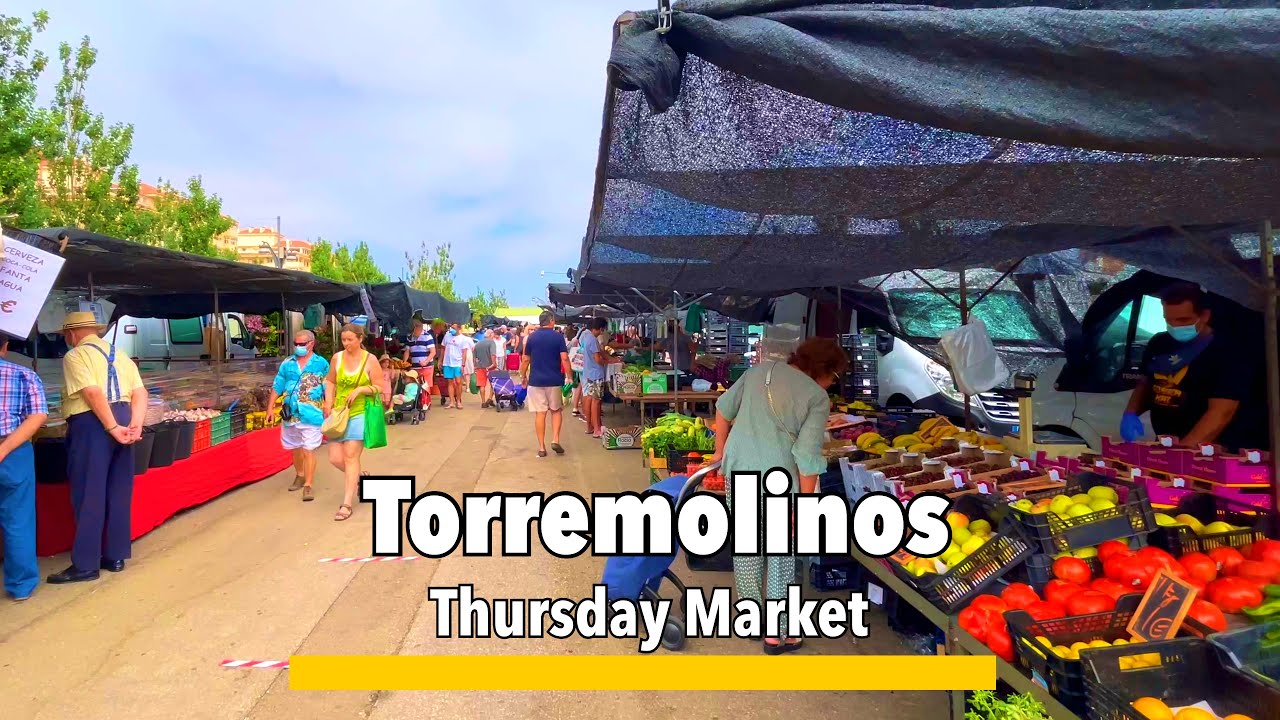 Torremolinos Thursday outdoor market by www.Yourcostadelsolguide.com
