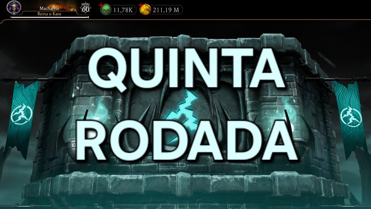 Terminando a Torre Vento Ancestral normal pela quinta vez no Mortal Kombat Mobile 