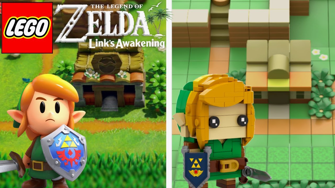 Mabe Village! LEGO Zelda Link's Awakening Part 1