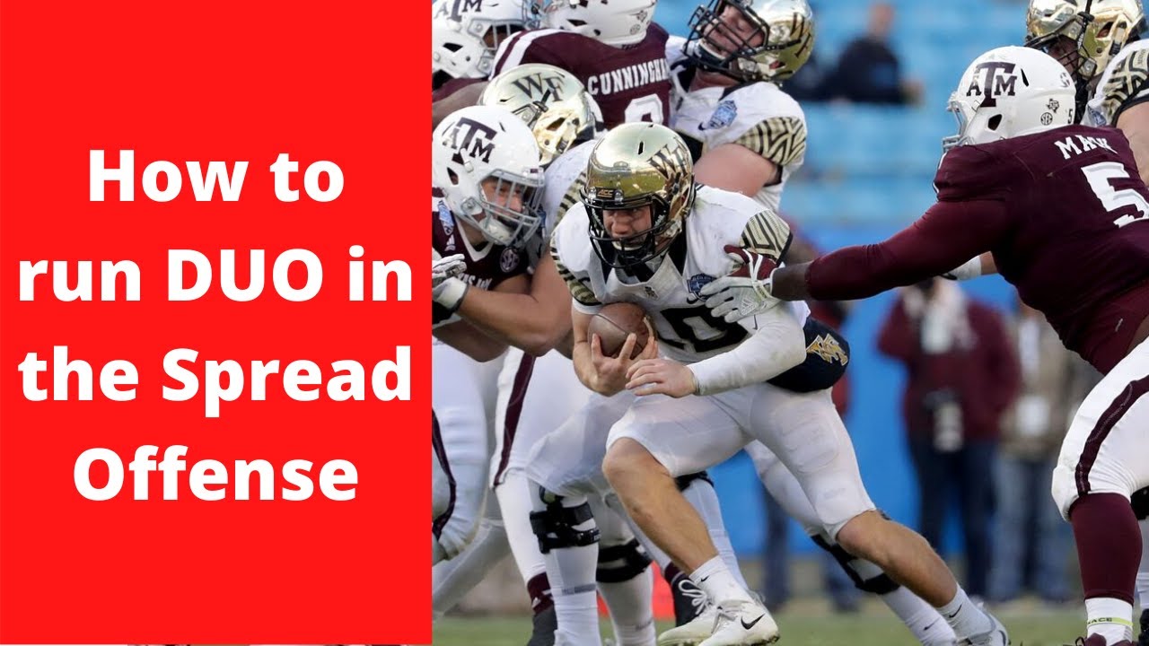 Как использовать схему DUO в Spread Offense