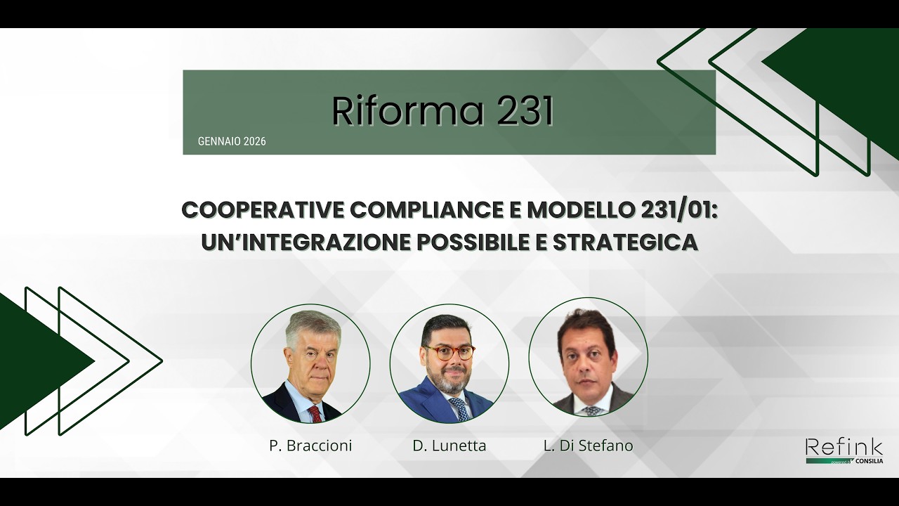 Cooperative Compliance e Modello 231/01: un’integrazione possibile e strategica