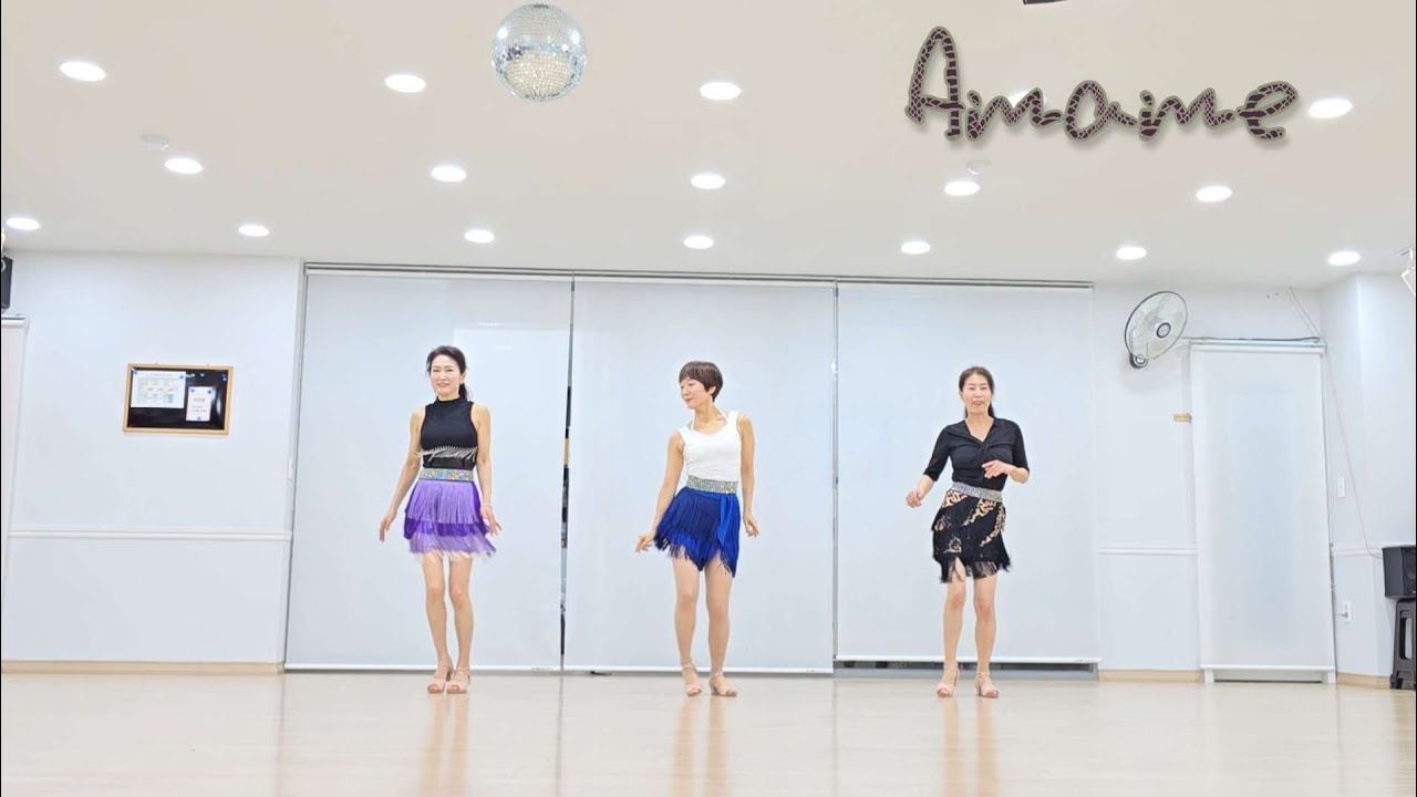 Amame🍀 Line Dance Demo #대한컨트리댄스협회 대구지부 홍지현 010-5003-2606 