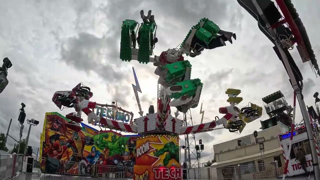 Techno Power (Stappers) - Sinksenfoor Kermis Antwerpen 2025 - POV Offride