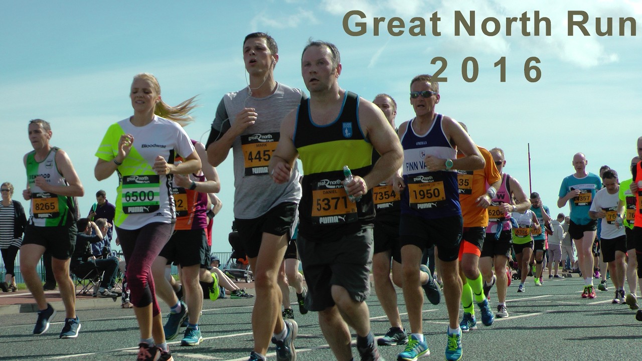 The masses take a running stride for the 2016 Great North Run