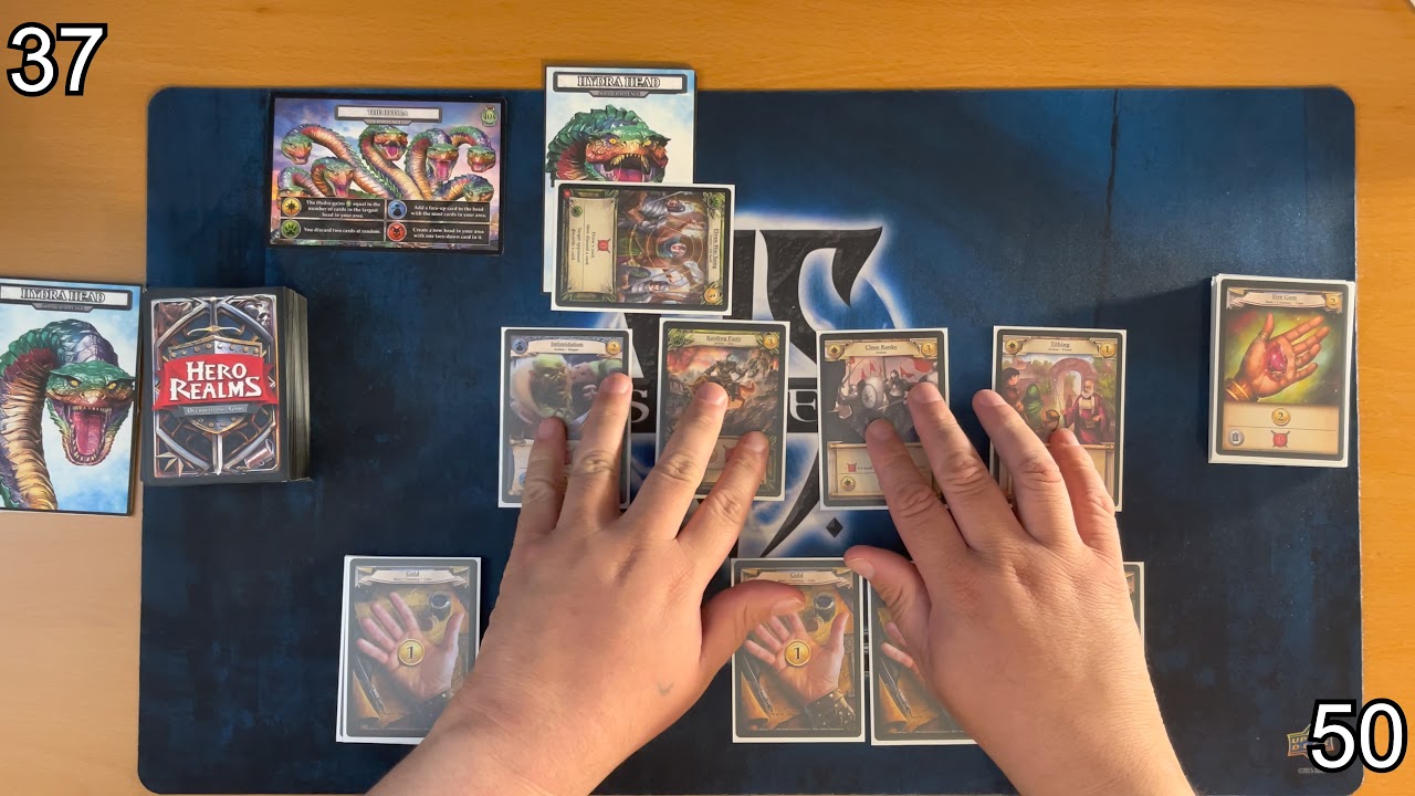 Hero Realms: Hydra Boss Solo Playthrough