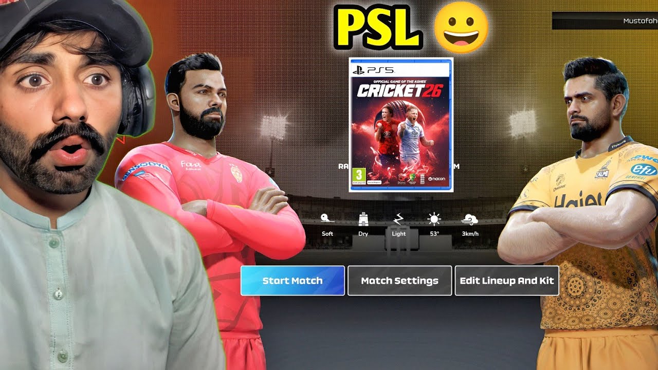 THRILLING LOW SCORING MATCH🥵 PESHAWAR VS ISLAMABAD CRICKET 26 PSL PS5 GAMEPLAY 