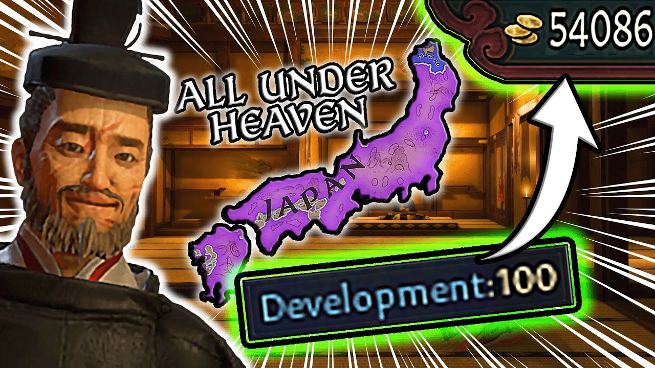 Я создал самую богатую Японию, играя за высокого в CK3 All Under Heaven
