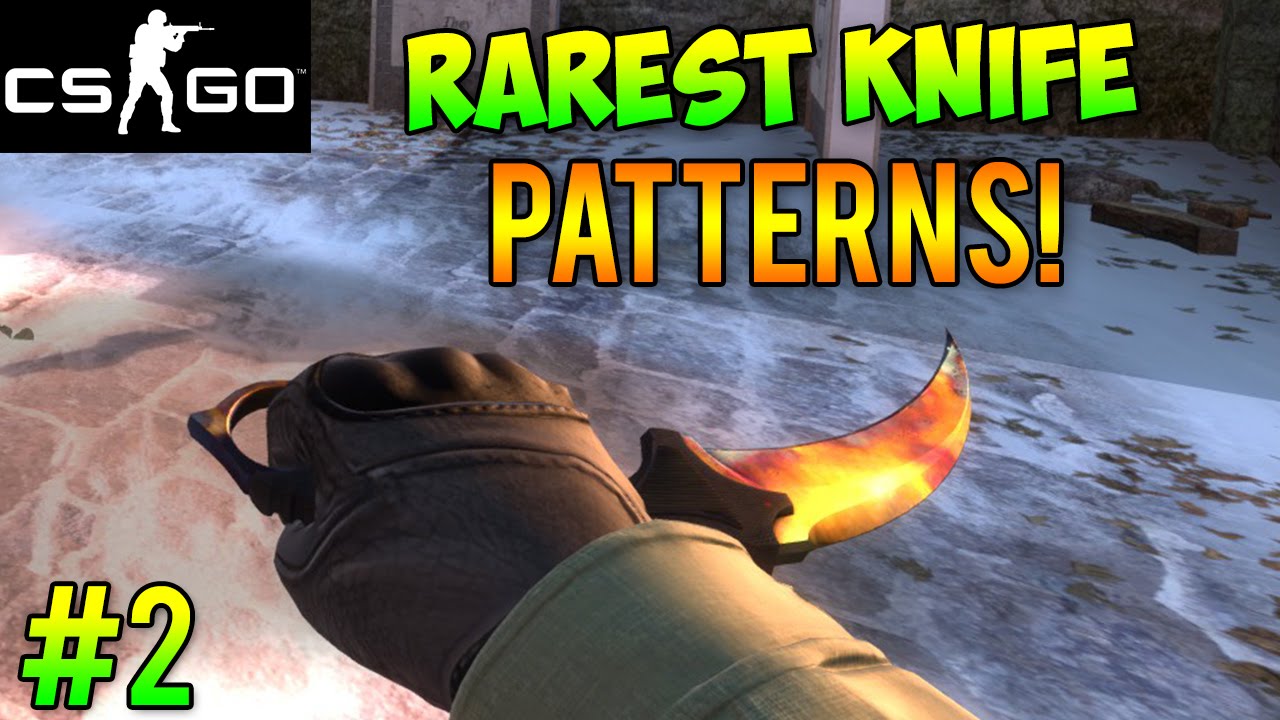 CS GO - Rarest Knife Patterns & Finishes Part 2! CS:GO Rare Knives! (Counter Strike Skins)