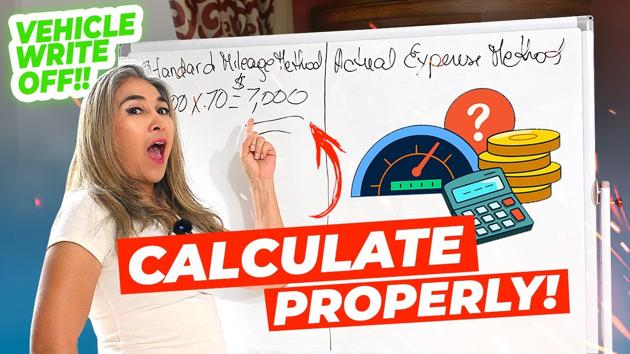 How To Deduct Business Miles For Taxes!