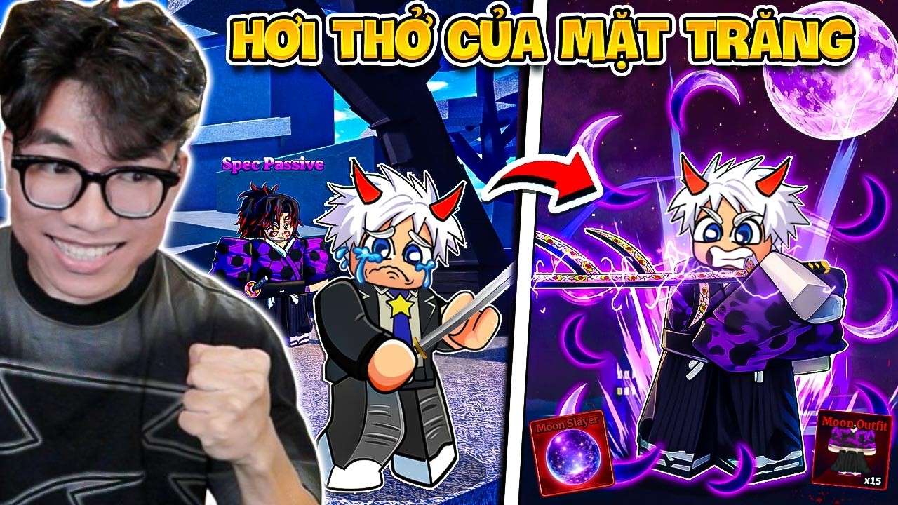 BI HUỲNH MỞ KH&Oacute;A HƠI THỞ MẶT TRĂNG CỤ NHẤT KOKUSHIBO TRONG SAILOR PIECE🌙