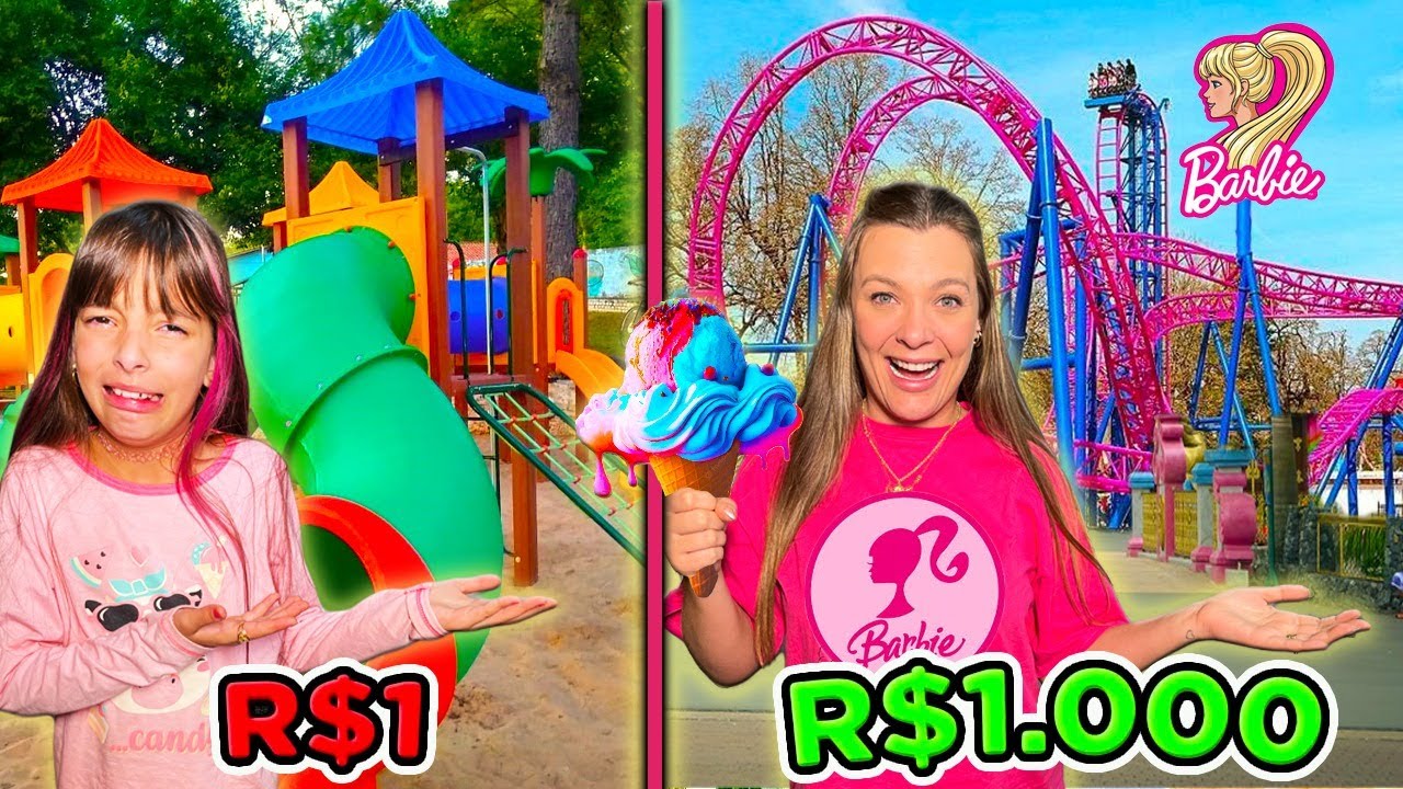 PARQUE DE R$1000, R$100.000 OU R$1.000.000 DE REAIS! COMPILAÇÃO