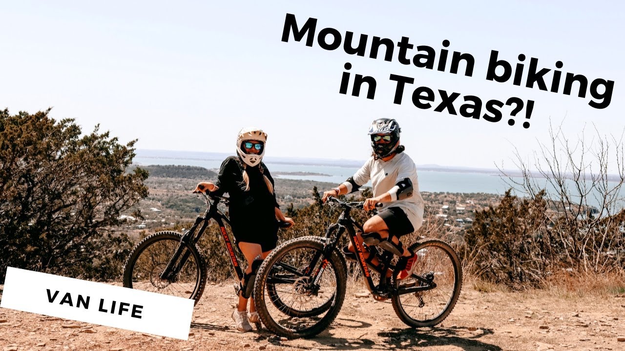 FIRST TIME MOUNTAIN BIKING | Spider Mountain, TX