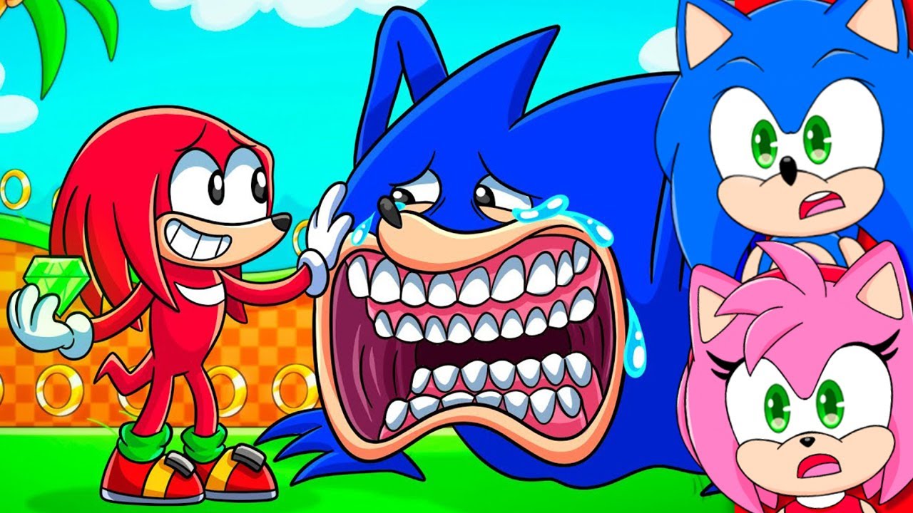 Sonic and Amy Watch SHIN SONIC TAPES IS NOT A MONSTER! The Sonic Tapes Animation