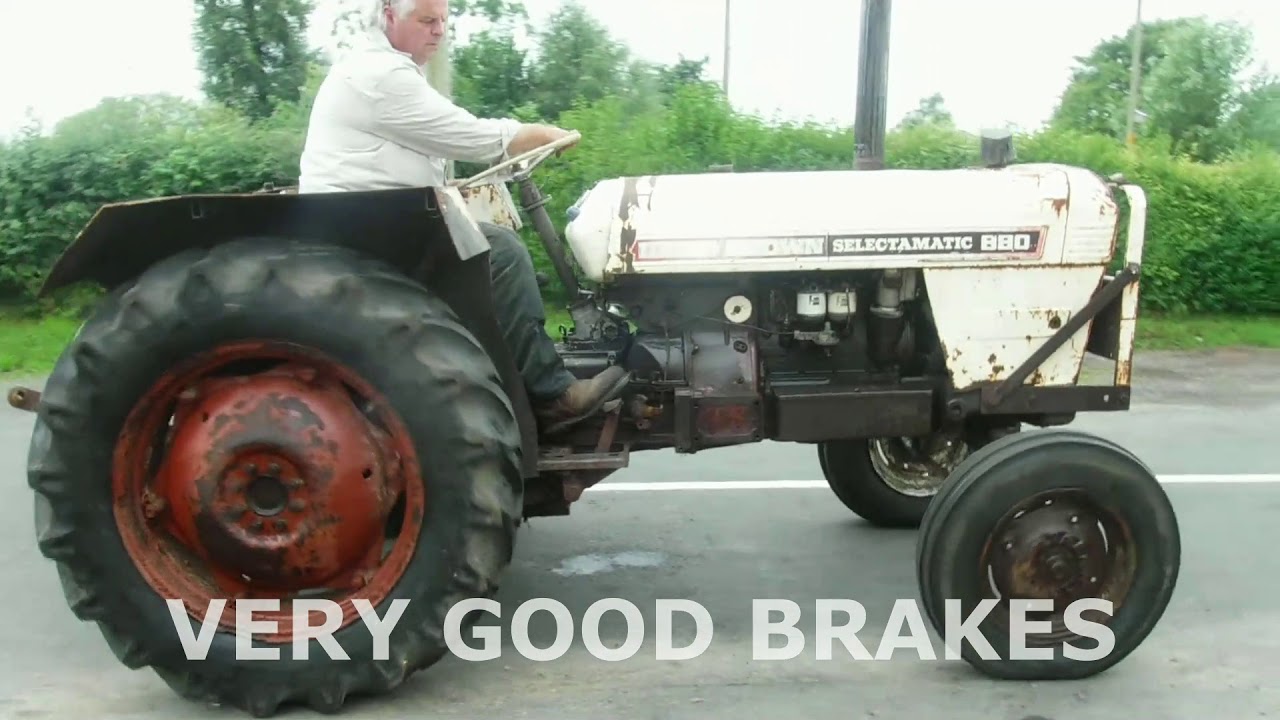 DAVID BROWN 880 ALL WORKING BARGAIN TRACTOR SOLD BY www catlowdycarriages com