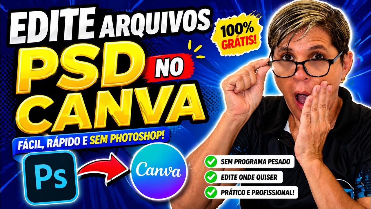 Como Abrir Arquivo PSD no Canva em 2026